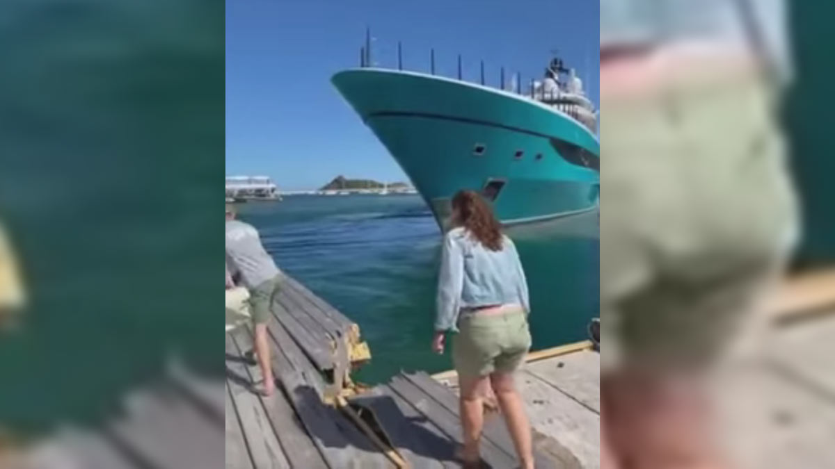 Conductor aprendiz estrella superyate valuado en 90 mdd