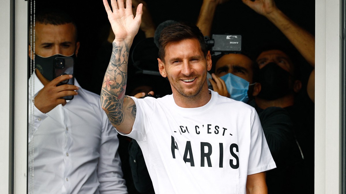 Messi al PSG: el argentino ya está en Francia