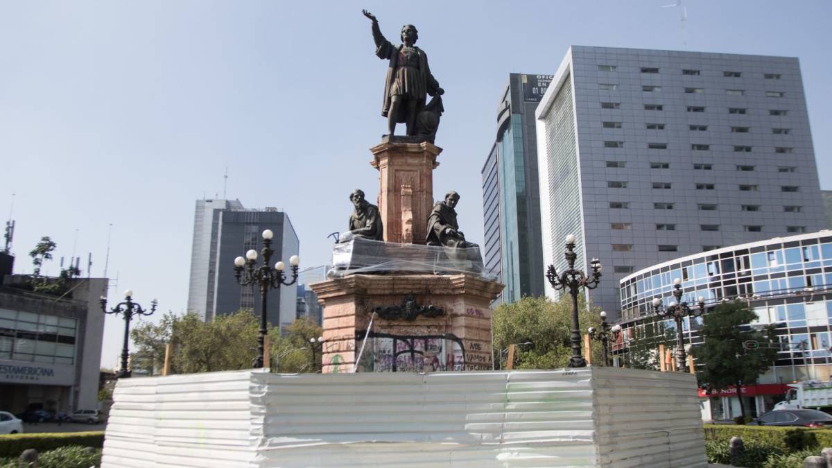 Monumento a Cristóbal Colón en CDMX será sustituido por escultura a la mujer indígena