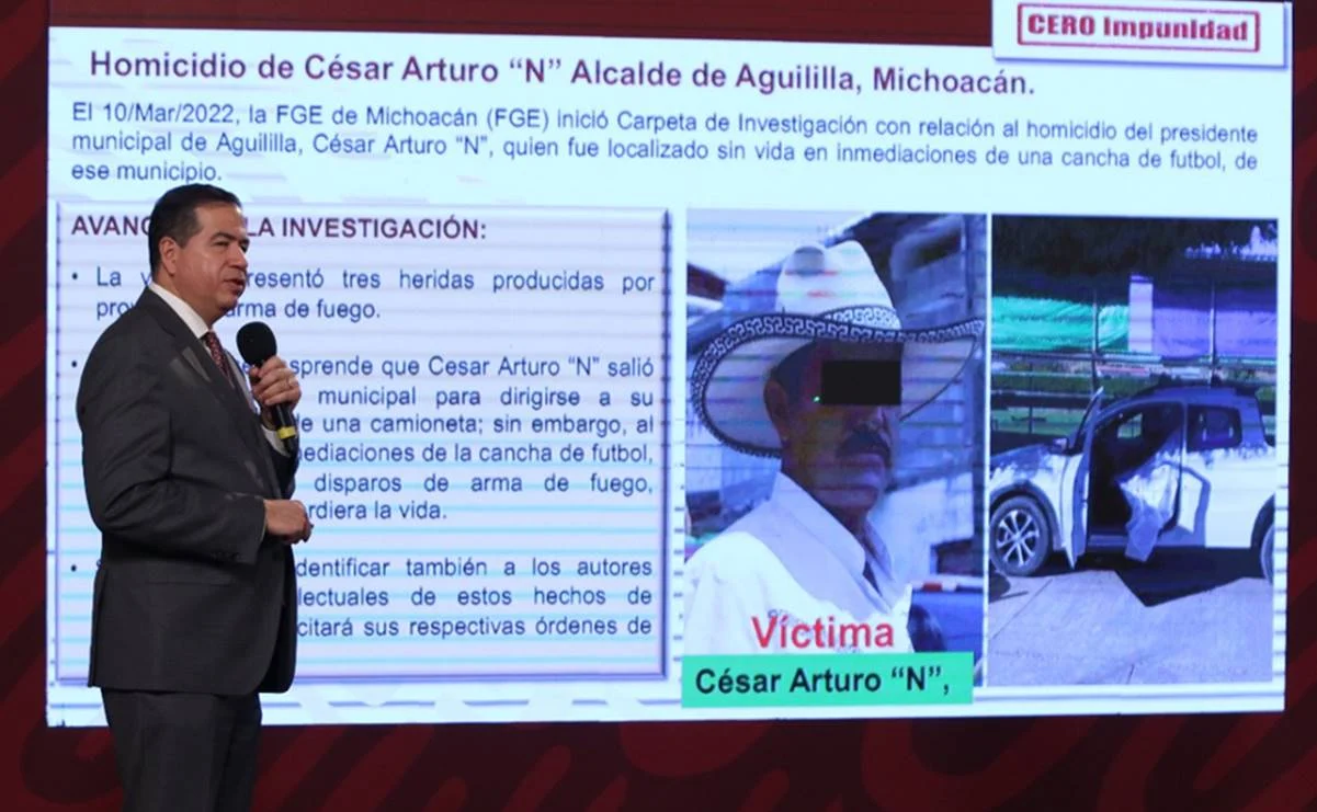 Homicidio de alcalde de Aguililla fue represalia por ingreso del Ejército para combatir crimen: SSPC