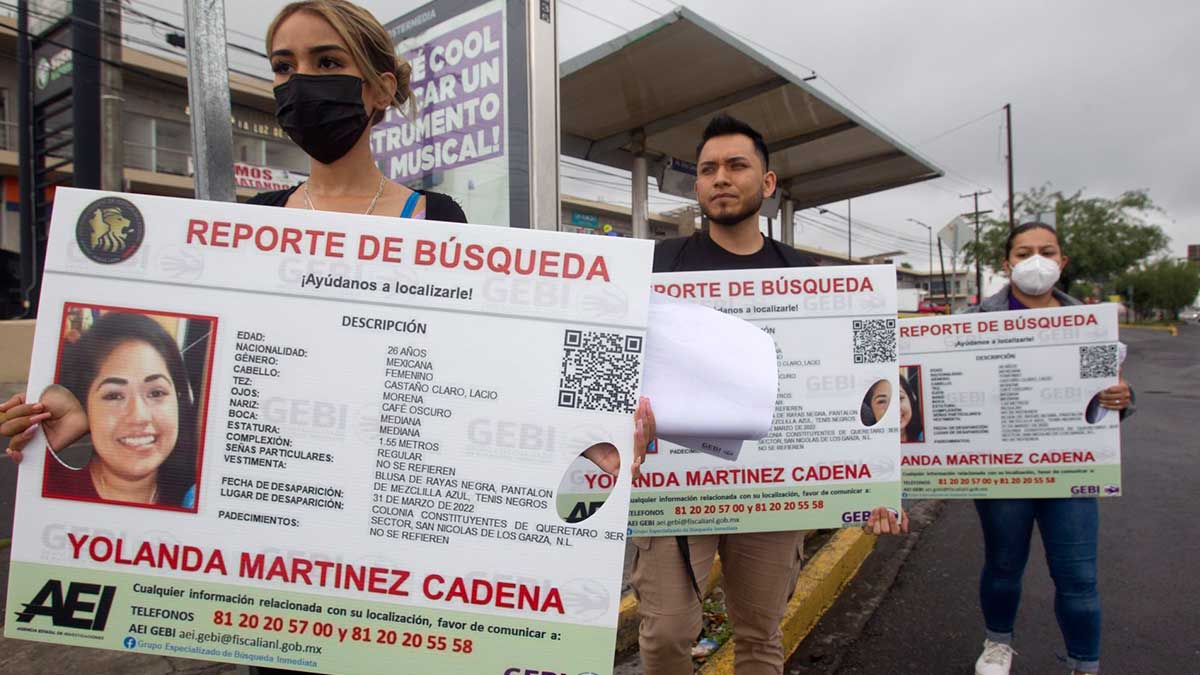 Hallan cuerpo en descomposición en Nuevo León; podría ser Yolanda Martínez