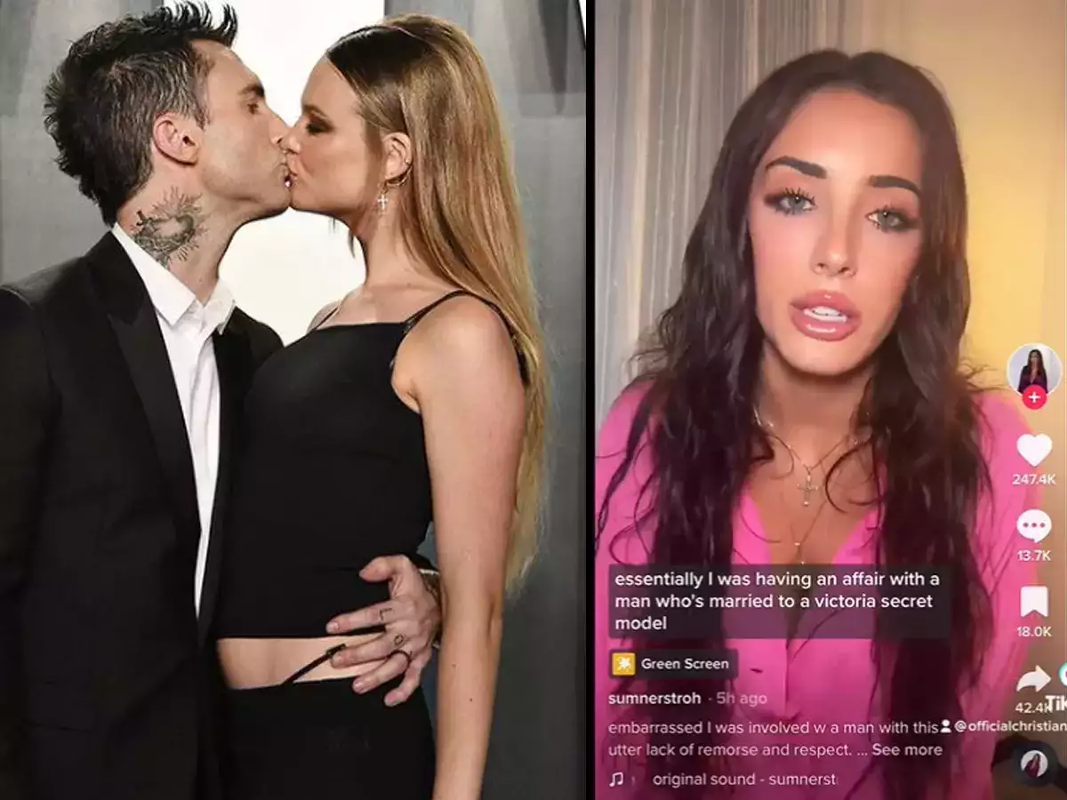 Exponen infidelidad de Adam Levine, vocalista de Maroon 5, a su esposa embarazada Behati Prinsloo