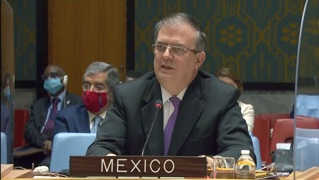 Propone  México ante ONU crear comité para mediar conflicto entre Ucrania y Rusia