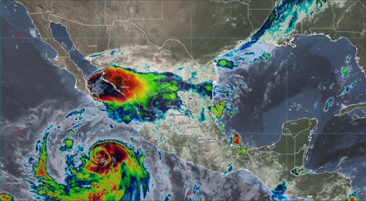Se suspenden clases en Sinaloa y BCS por huracán Kay