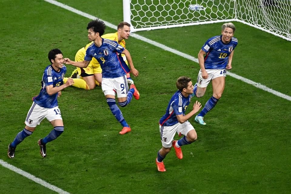 Japón remonta para vencer a Alemania