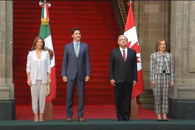 Sostiene AMLO reunión bilateral con Trudeau
