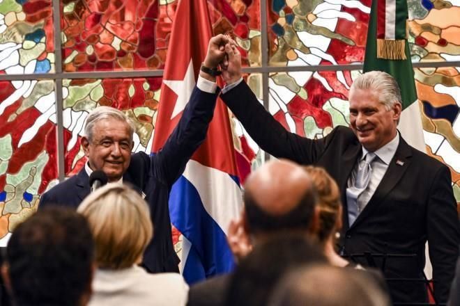 Condecorará AMLO al Presidente cubano en Campeche