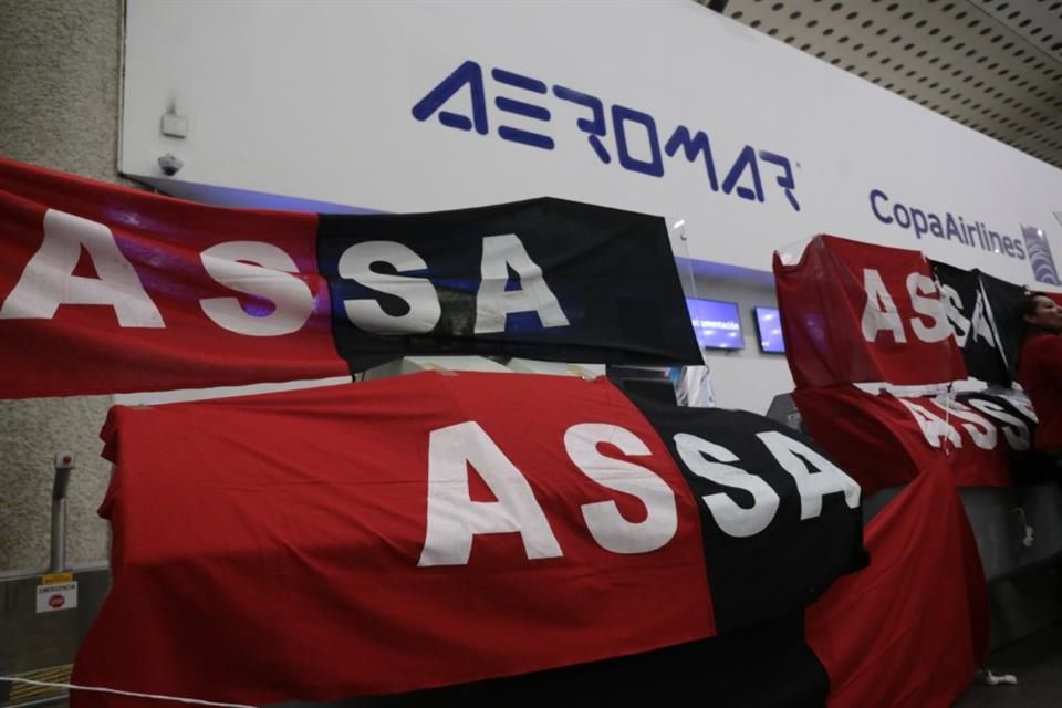Estalla huelga en Aeromary cuestionan a dueños