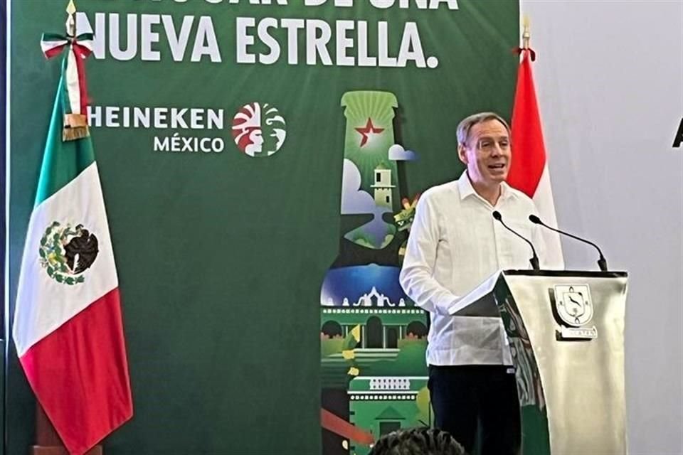 Invertirá Heineken 8,700 mdp en planta en Yucatán