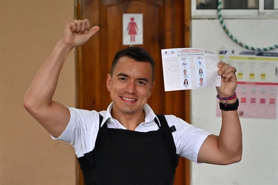 Voto, blindaje y triunfo de Daniel Noboa en Ecuador