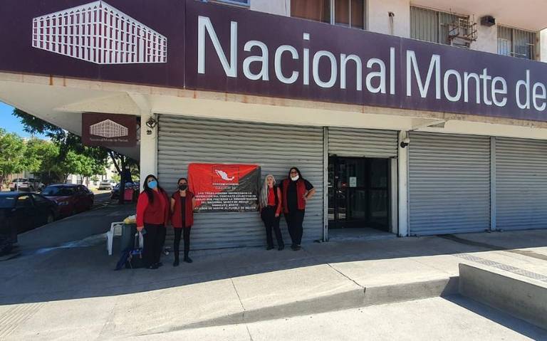Comienza huelga de trabajadores en Monte de Piedad en México