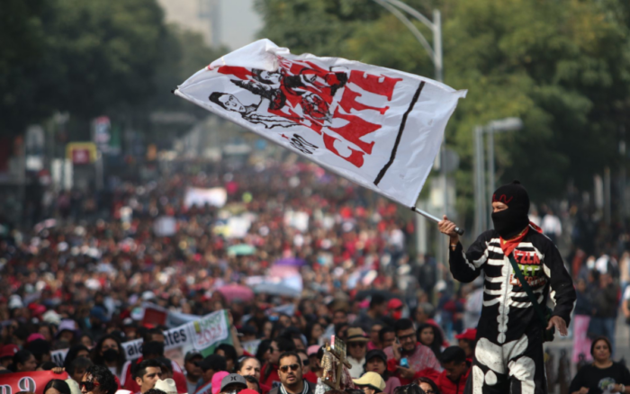 CNTE realiza paro y marcha del Ángel al Zócalo este lunes