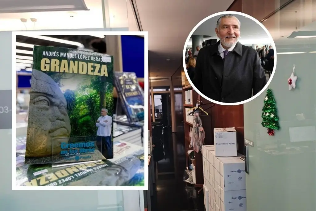 Adán Augusto López obsequia 17 mil ejemplares del libro de AMLO a senadores