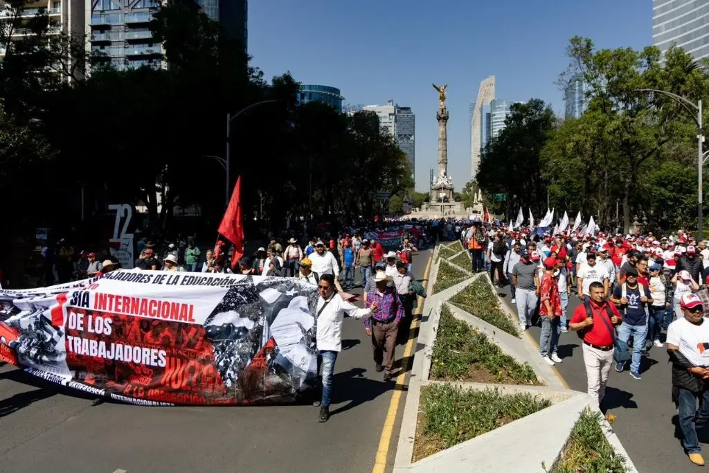 Sheinbaum minimiza huelga nacional anunciada por CNTE; insiste en el diálogo